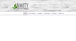 Desktop Screenshot of amitychurch.org